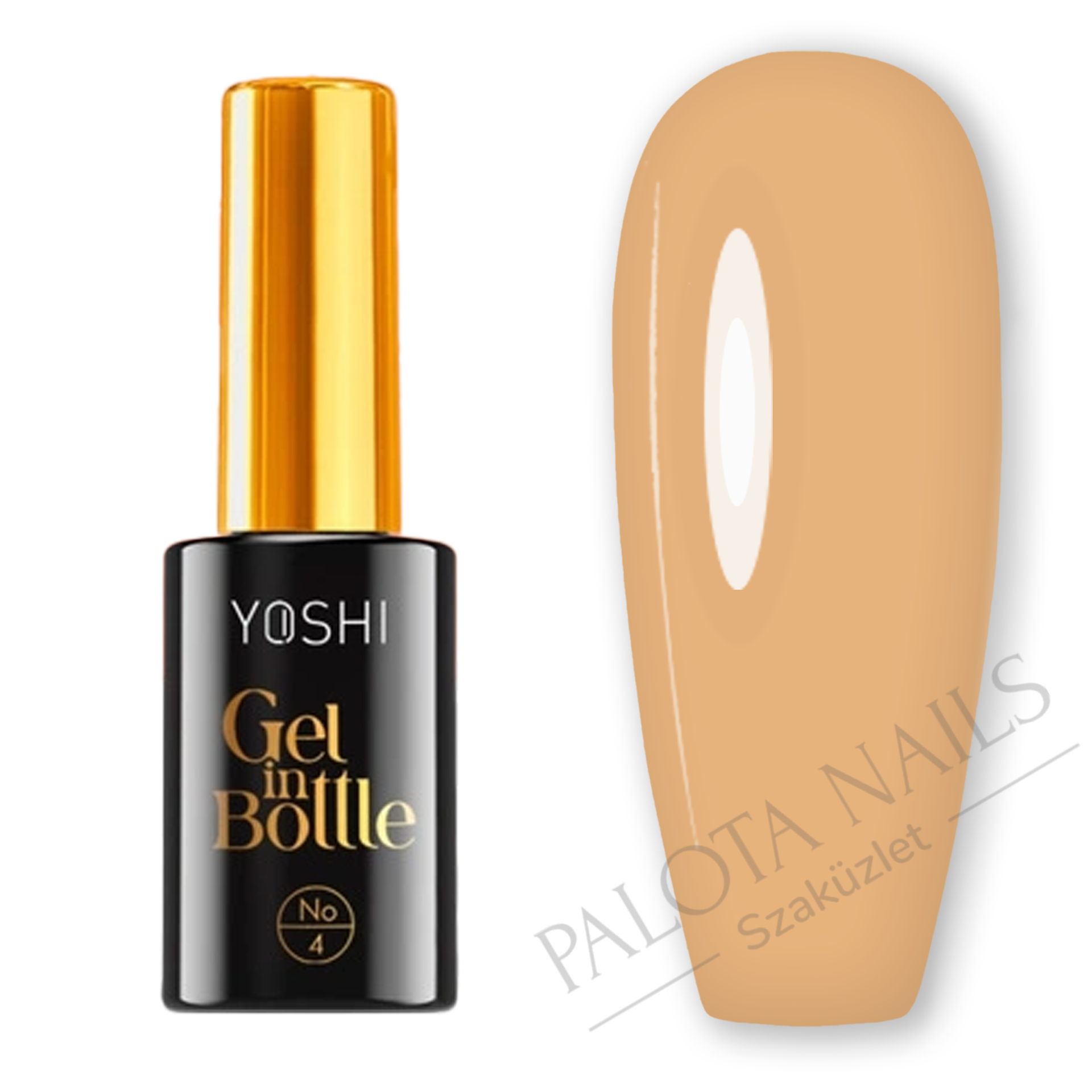 YOSHI Gel In Bottle Base Gel 10ml No.04