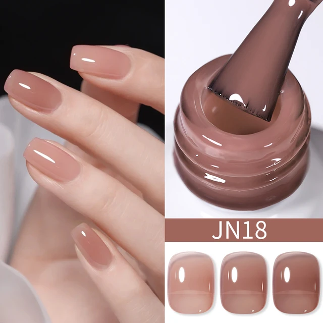 Born Pretty UV/LED gél lakk 10 ml - Jelly Nude Series - JN18