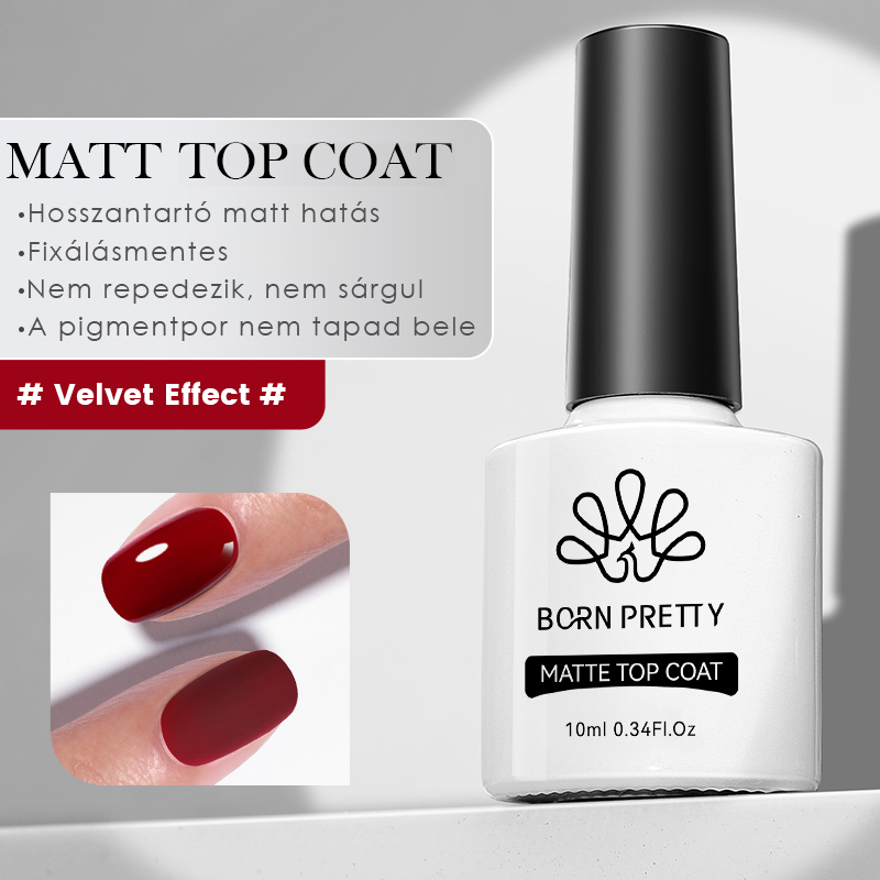 Born Pretty Matt Top Coat 10 ml