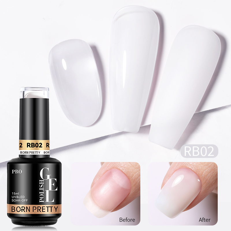 Born Pretty Pro Rubber Base Gel 15 ml - RB02