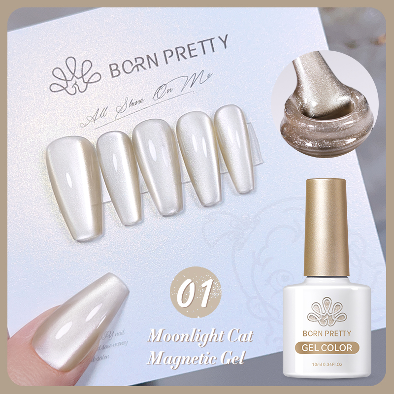 Born Pretty Moonlight Cat Magnetic UV/LED gél lakk 10 ml - ML01