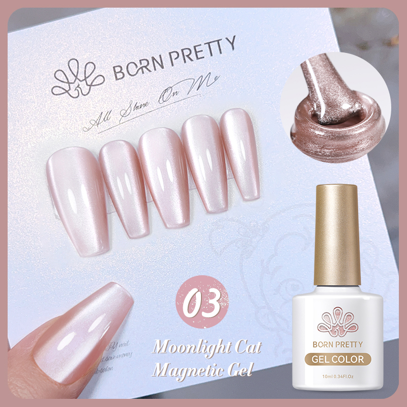 Born Pretty Moonlight Cat Magnetic UV/LED gél lakk 10 ml - MC03