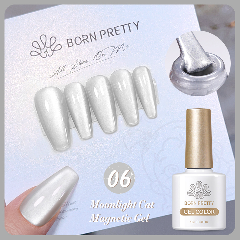 Born Pretty Moonlight Cat Magnetic UV/LED gél lakk 10 ml - MC06