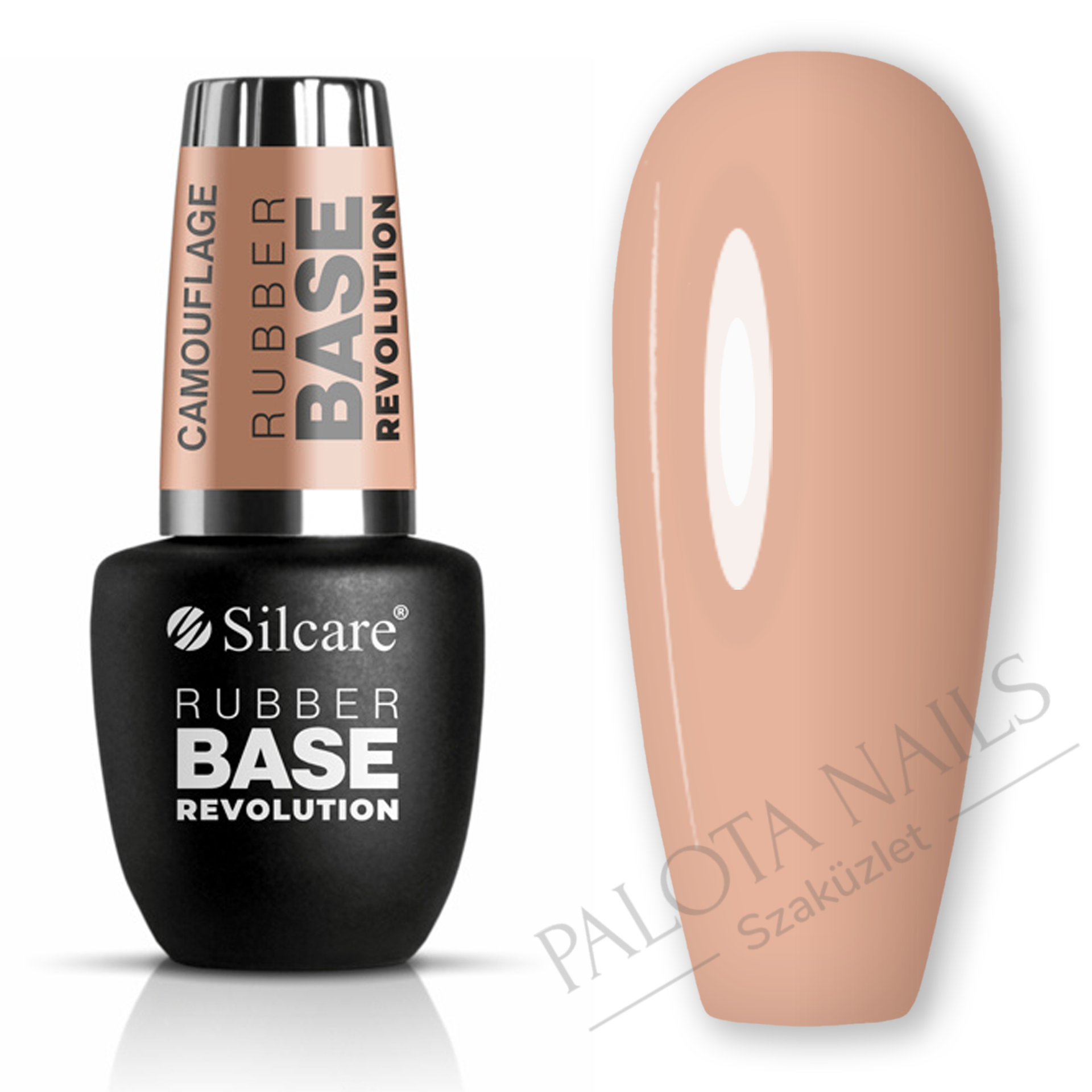 Silcare Rubber Base Revolution - 9 ml -  Camouflage