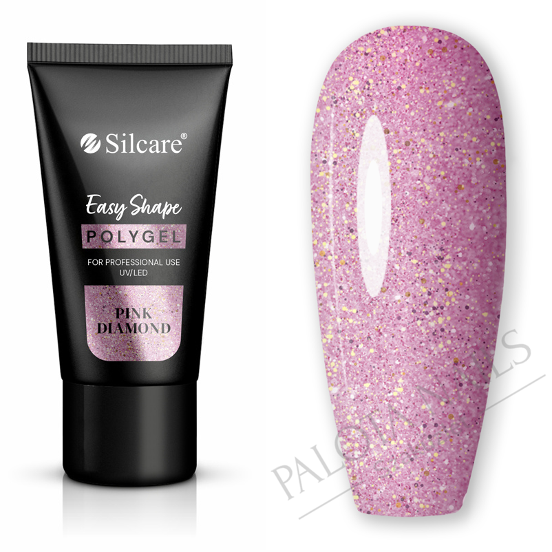 Silcare Easy Shape Poly Gel 30g - Pink Diamond