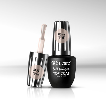 Silcare No Wipe Top Coat - 9 ml - Silk Delight