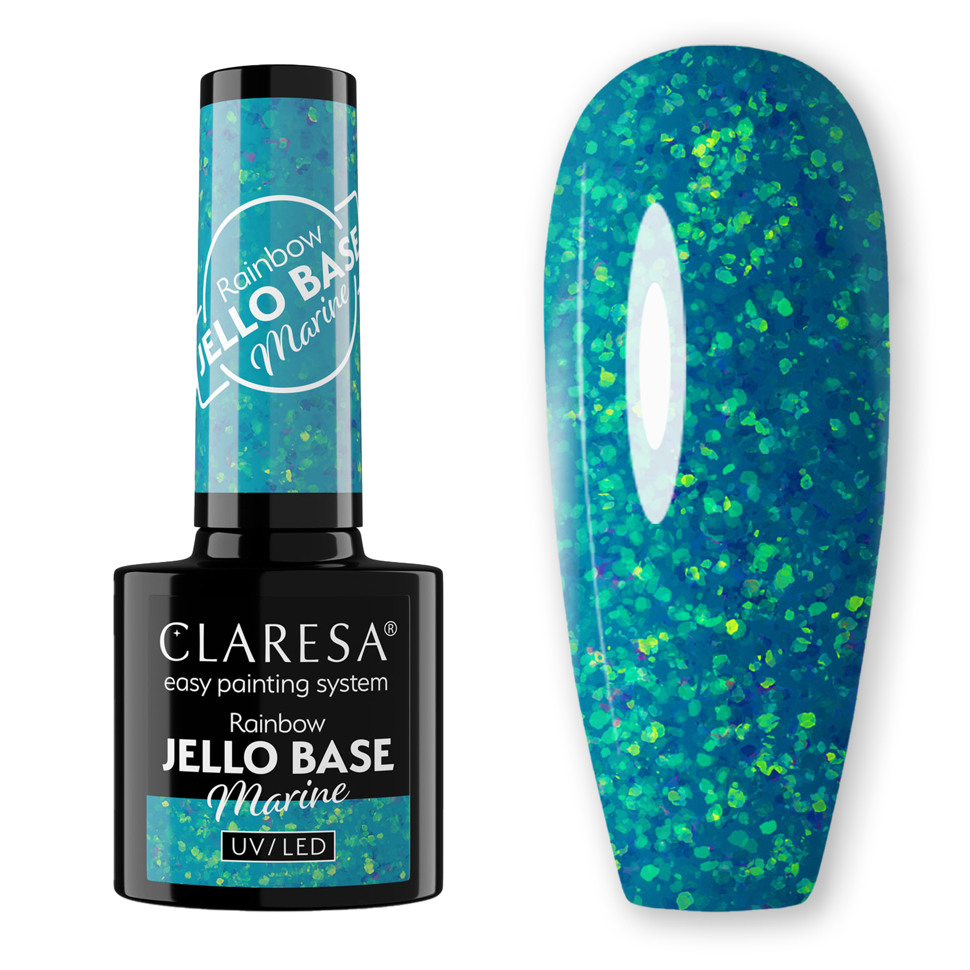 CLARESA UV/LED Rainbow Jello Base - Marine