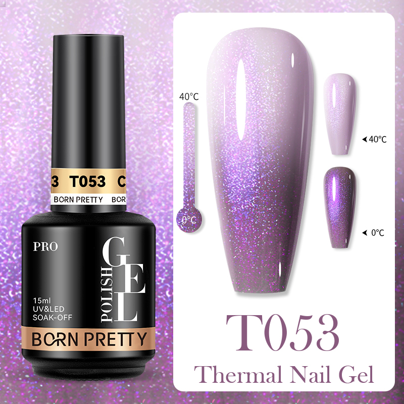 BORN PRETTY PRO UV/LED gél lakk 15 ml - T053 - Thermal Gel