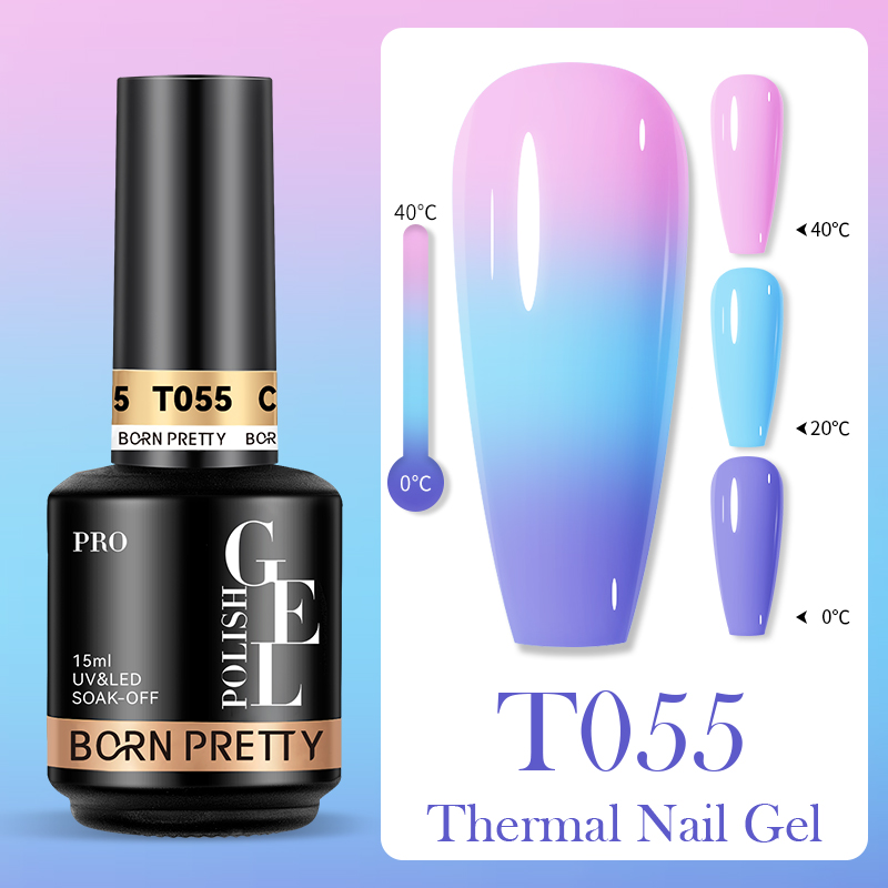 BORN PRETTY PRO UV/LED gél lakk 15 ml - T055 - Thermal Gel