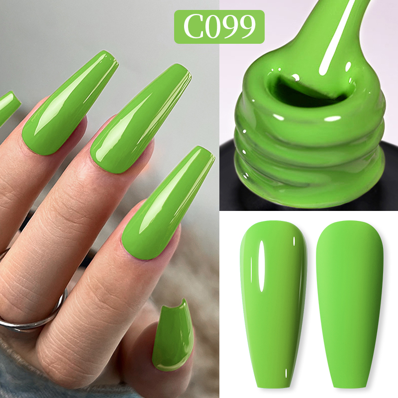 Born Pretty Pro UV/LED HEMA FREE gél lakk 15 ml - C099 - Corn Green