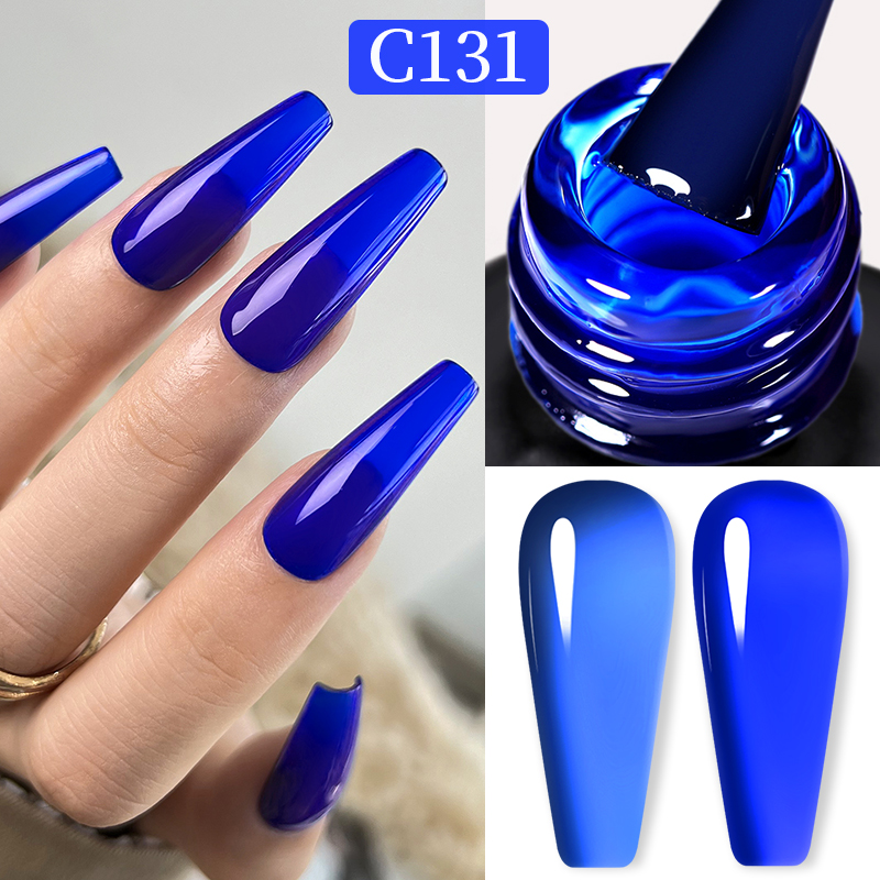 Born Pretty Pro UV/LED HEMA FREE gél lakk 15 ml - C131 - Jelly Klein Blue