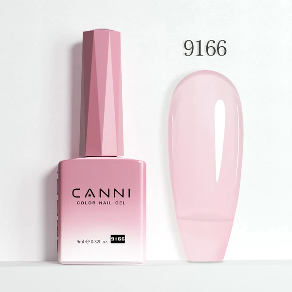 CANNI HEMA FREE UV/LED gél lakk 9ml No.9166