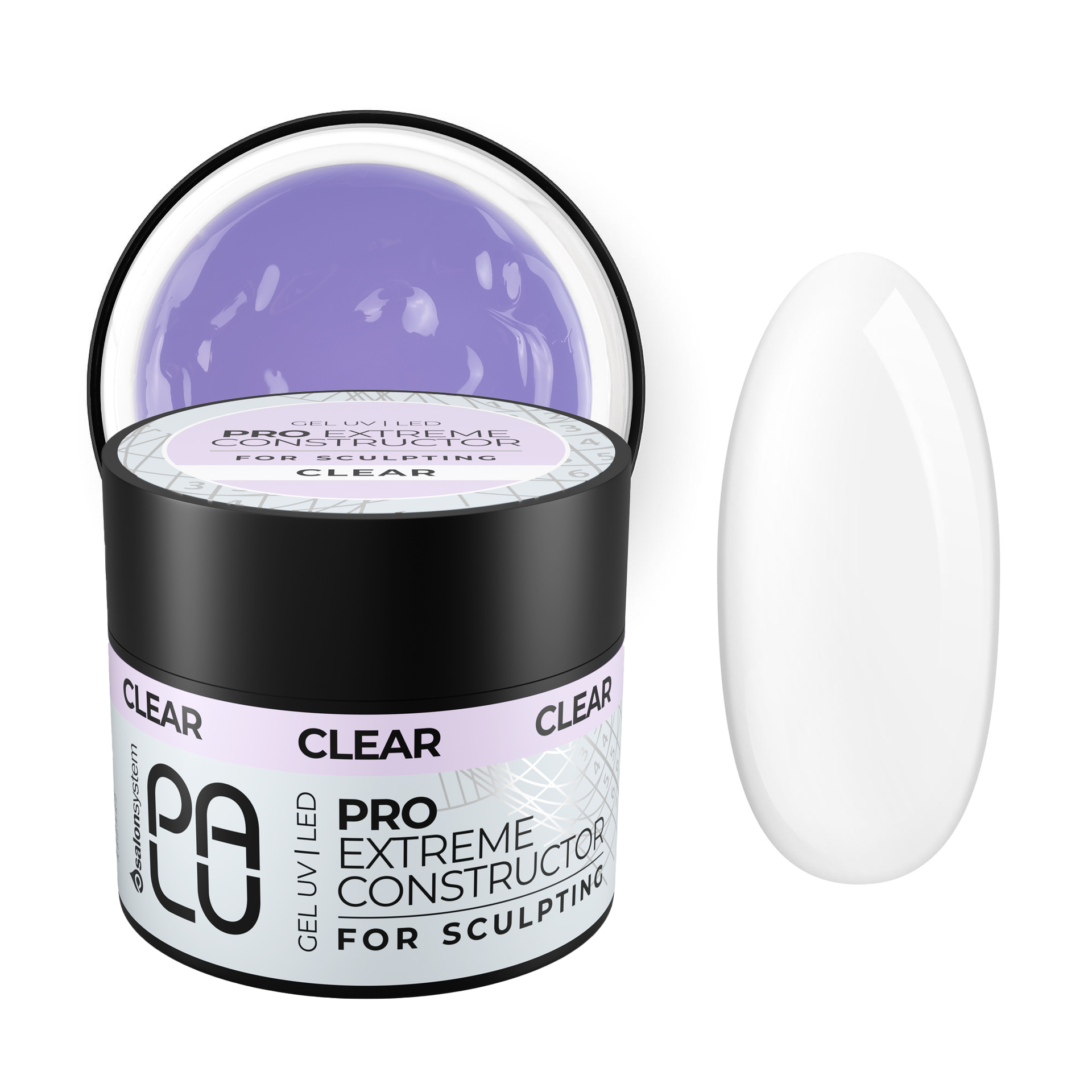 PALU Pro Extreme Constructor Gel 45g - Clear