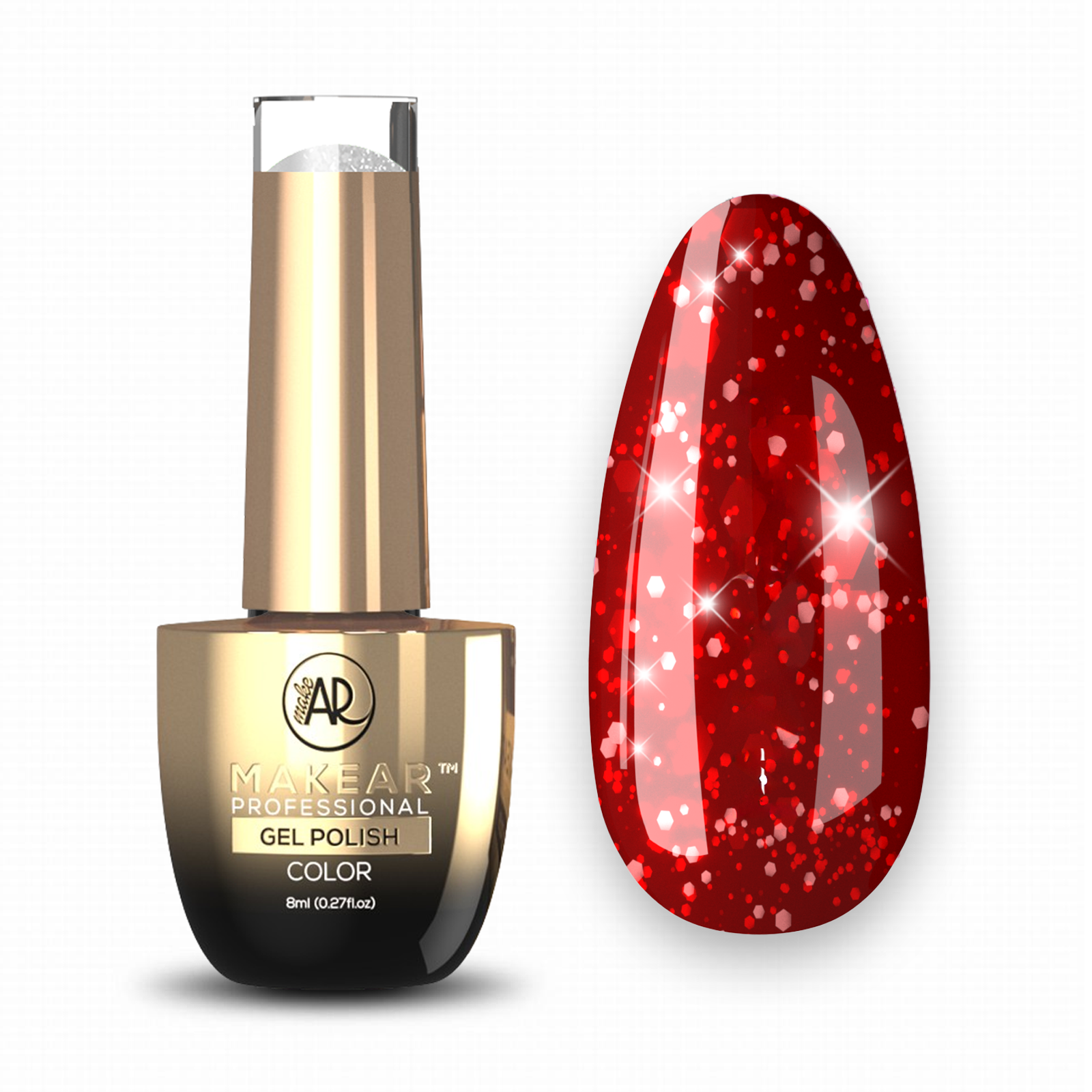 MAKEAR STELLAR Gel Polish 8ml No.S62 - Very Xmas