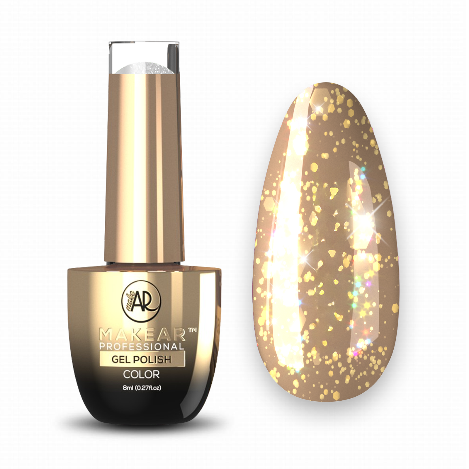 MAKEAR STELLAR Gel Polish 8ml No.S63 - Very Xmas