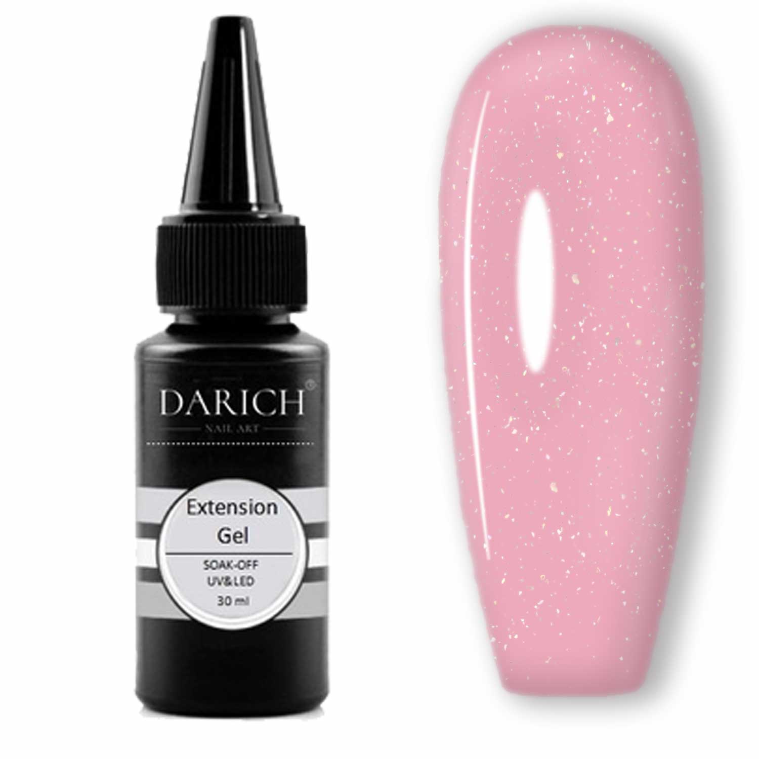 DARICH Extension Gel utántöltő 30 ml No.R05 Shiny Rose