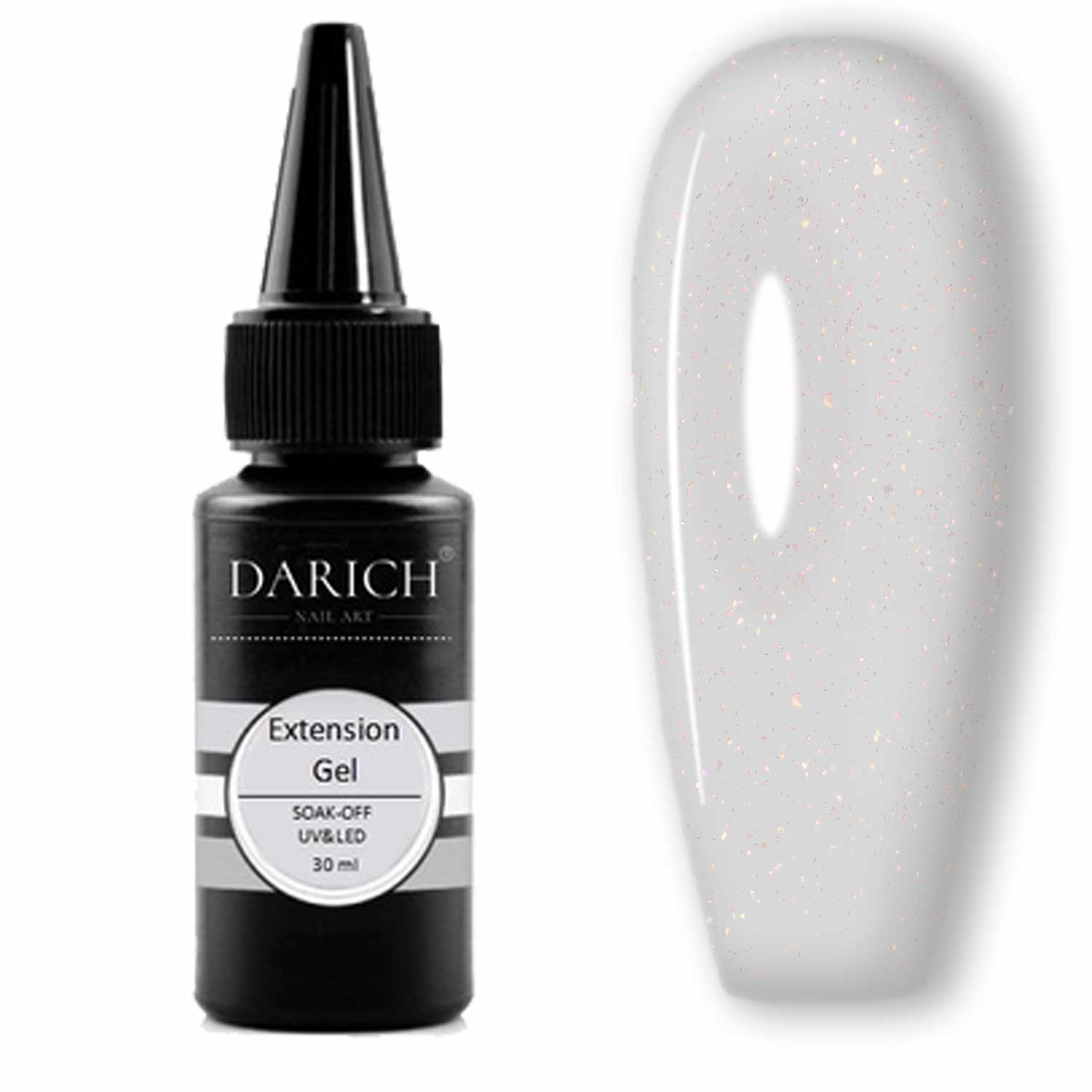 DARICH Extension Gel utántöltő 30 ml No.R01 Shiny Milky