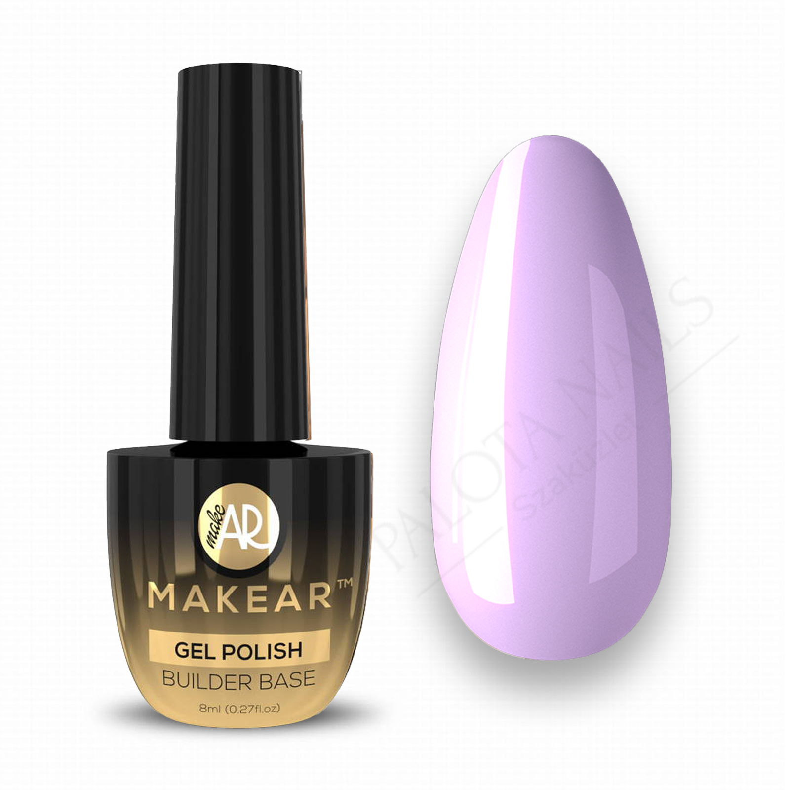 MAKEAR Color Rubber Base 8ml - CRB12 Violet