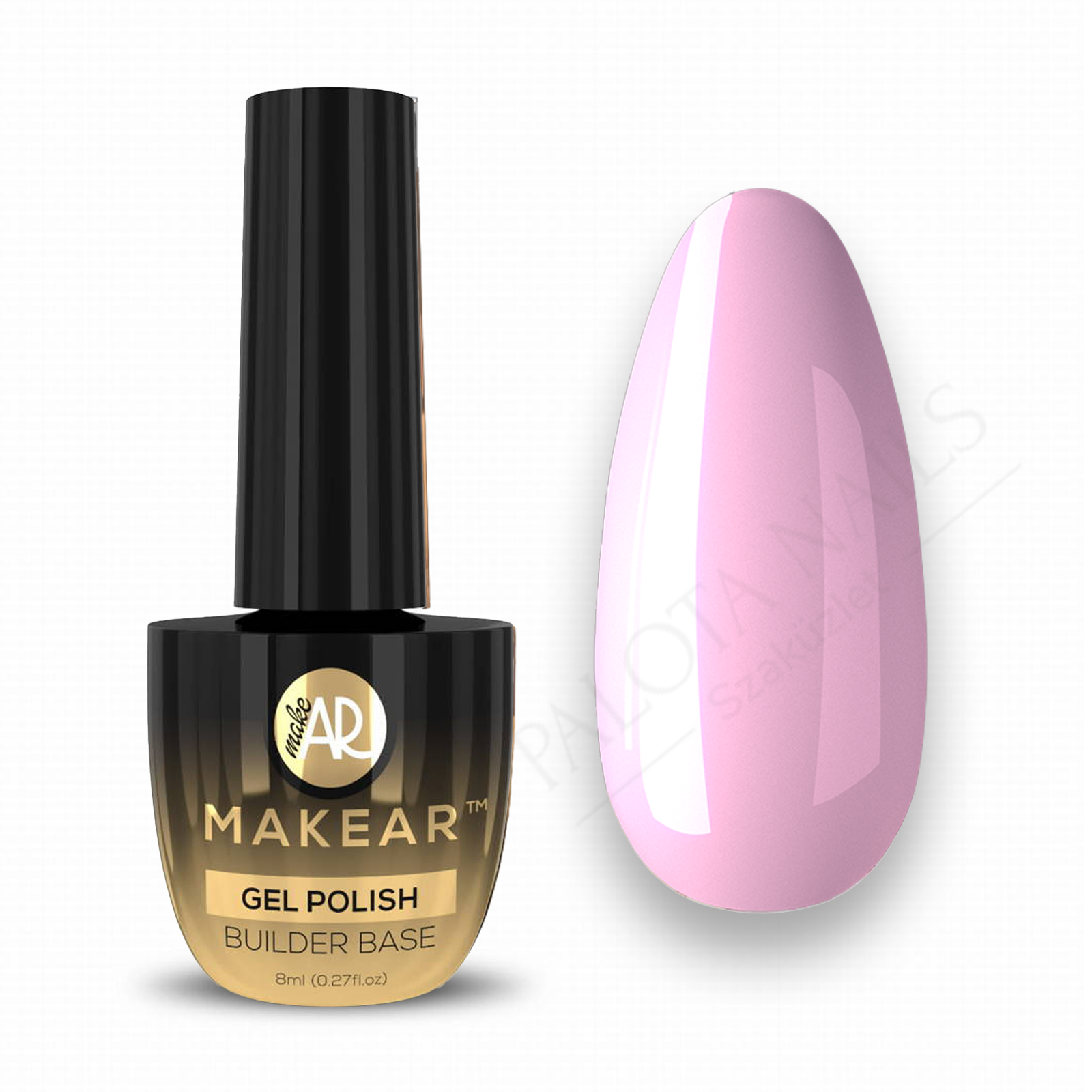 MAKEAR Color Rubber Base 8ml - CRB08 Candy Pink