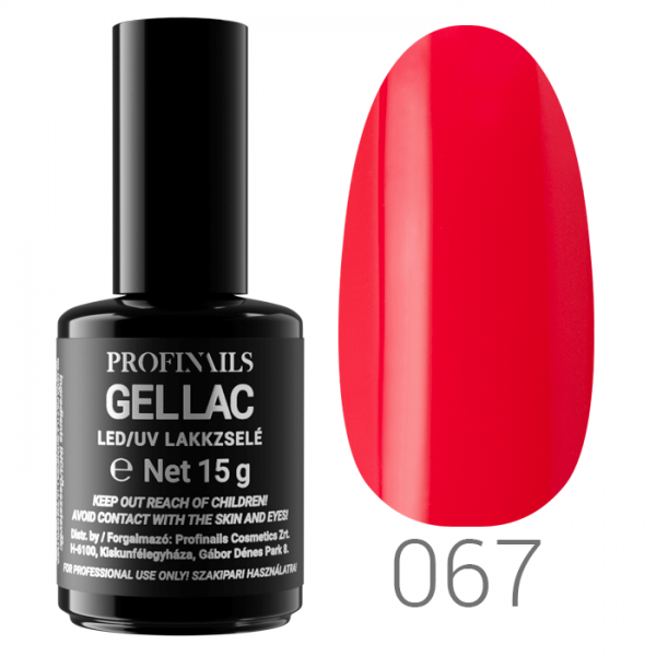 Profinails Gel Lac LED/UV lakkzselé 15gr No.067