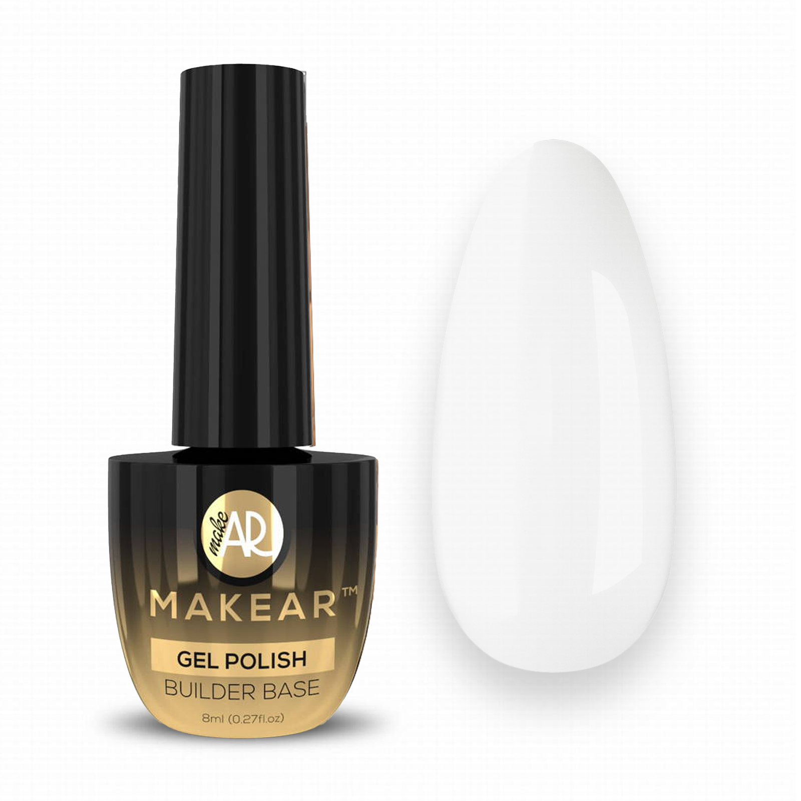 MAKEAR Builder Base Clear - Sűrű, erősített alapzselé 8ml