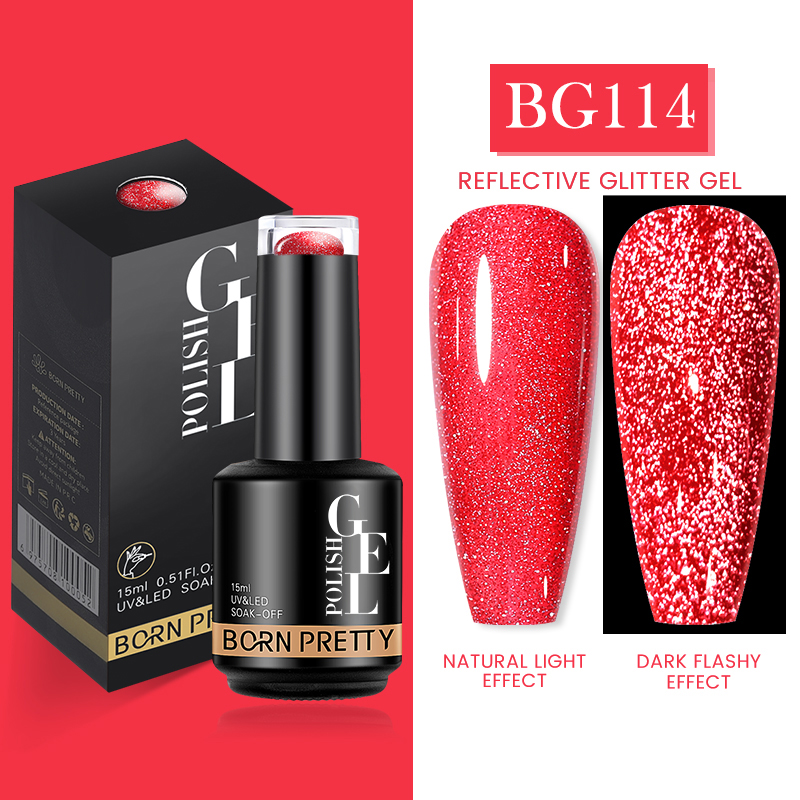 Born Pretty UV/LED gél lakk 15 ml - BG114