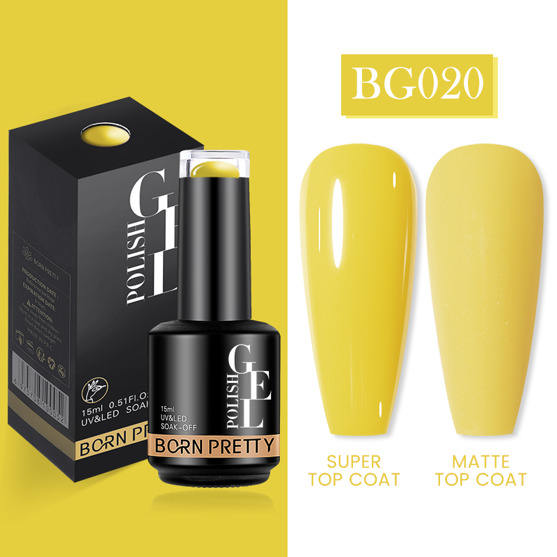 Born Pretty UV/LED gél lakk 15 ml - BG020