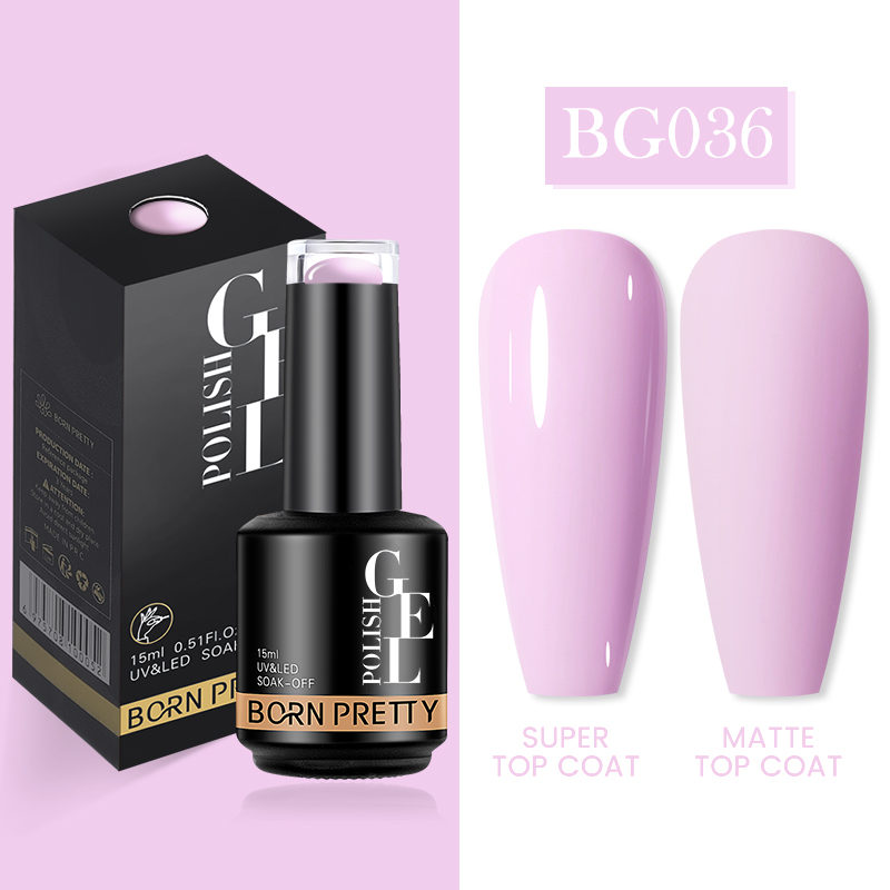 Born Pretty UV/LED gél lakk 15 ml - BG036