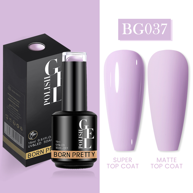 Born Pretty UV/LED gél lakk 15 ml - BG037