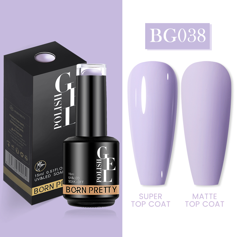 Born Pretty UV/LED gél lakk 15 ml - BG038