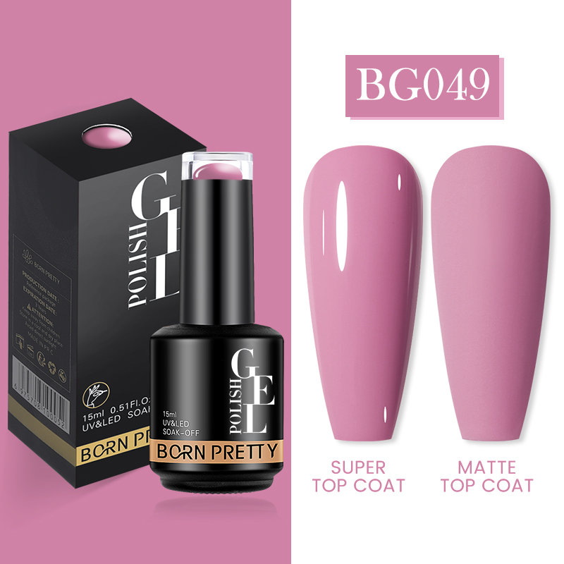 Born Pretty UV/LED gél lakk 15 ml - BG049