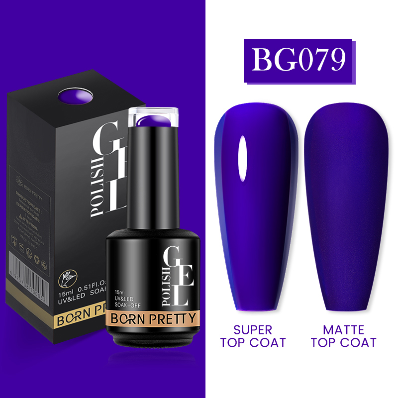 Born Pretty UV/LED gél lakk 15 ml - BG079