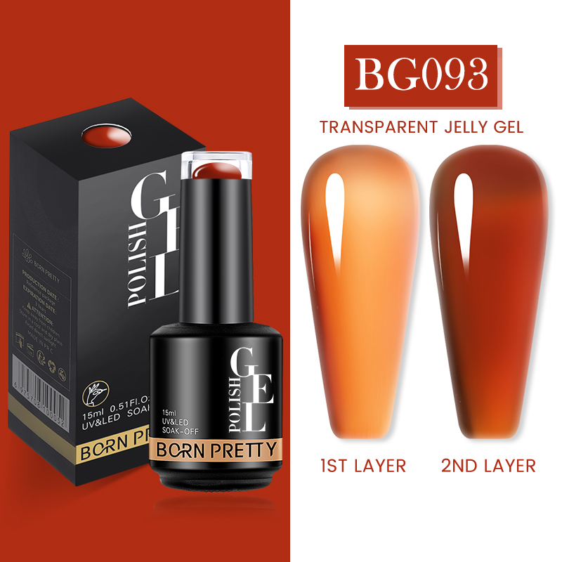 Born Pretty UV/LED gél lakk 15 ml - BG093