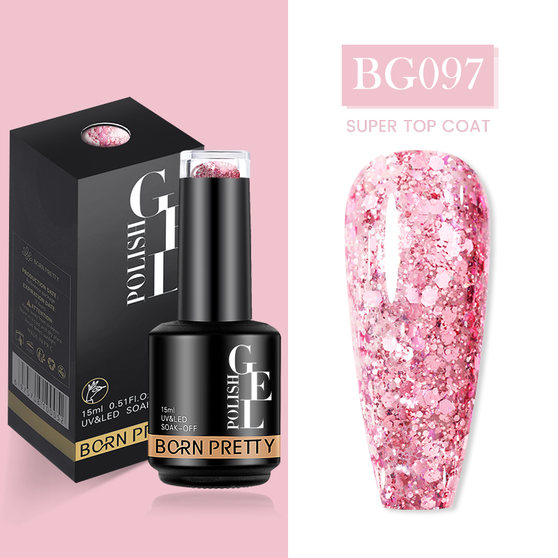 Born Pretty UV/LED gél lakk 15 ml - BG097