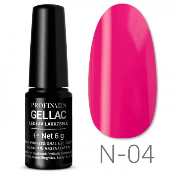 Profinails Gel Lac LED/UV lakkzselé 6gr Neon Collection No.N-04